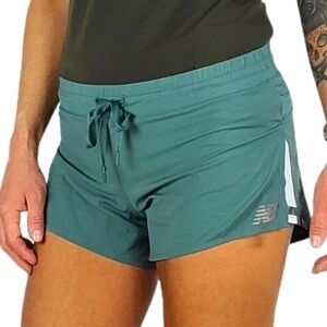 New Balance Active Shorts Size X Small Green Lined